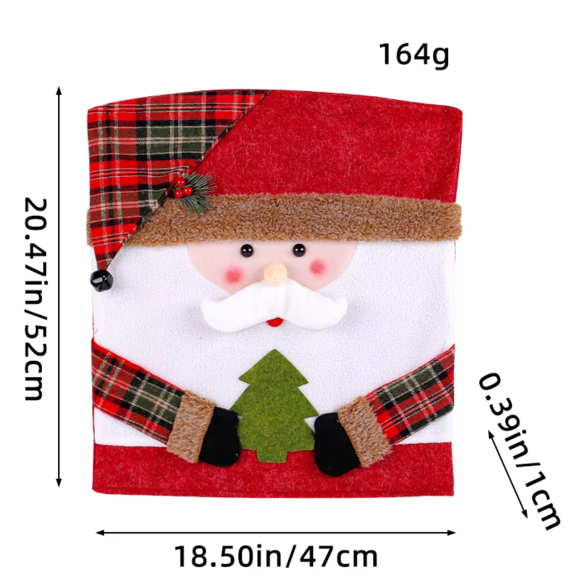 Christmas Dining Chair Covers – 1/2/4/6/8 Pieces