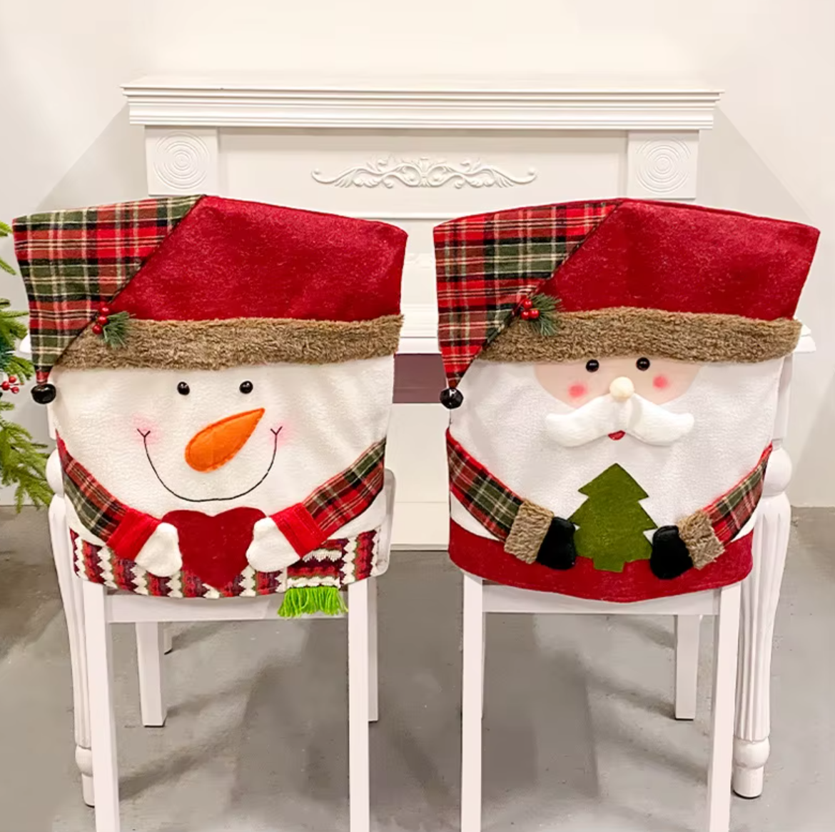 Christmas Dining Chair Covers – 1/2/4/6/8 Pieces
