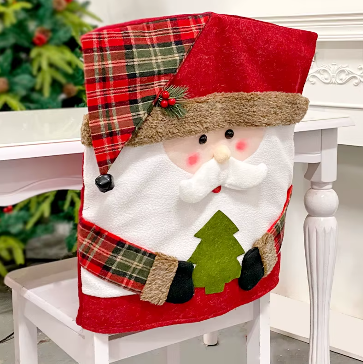 Christmas Dining Chair Covers – 1/2/4/6/8 Pieces